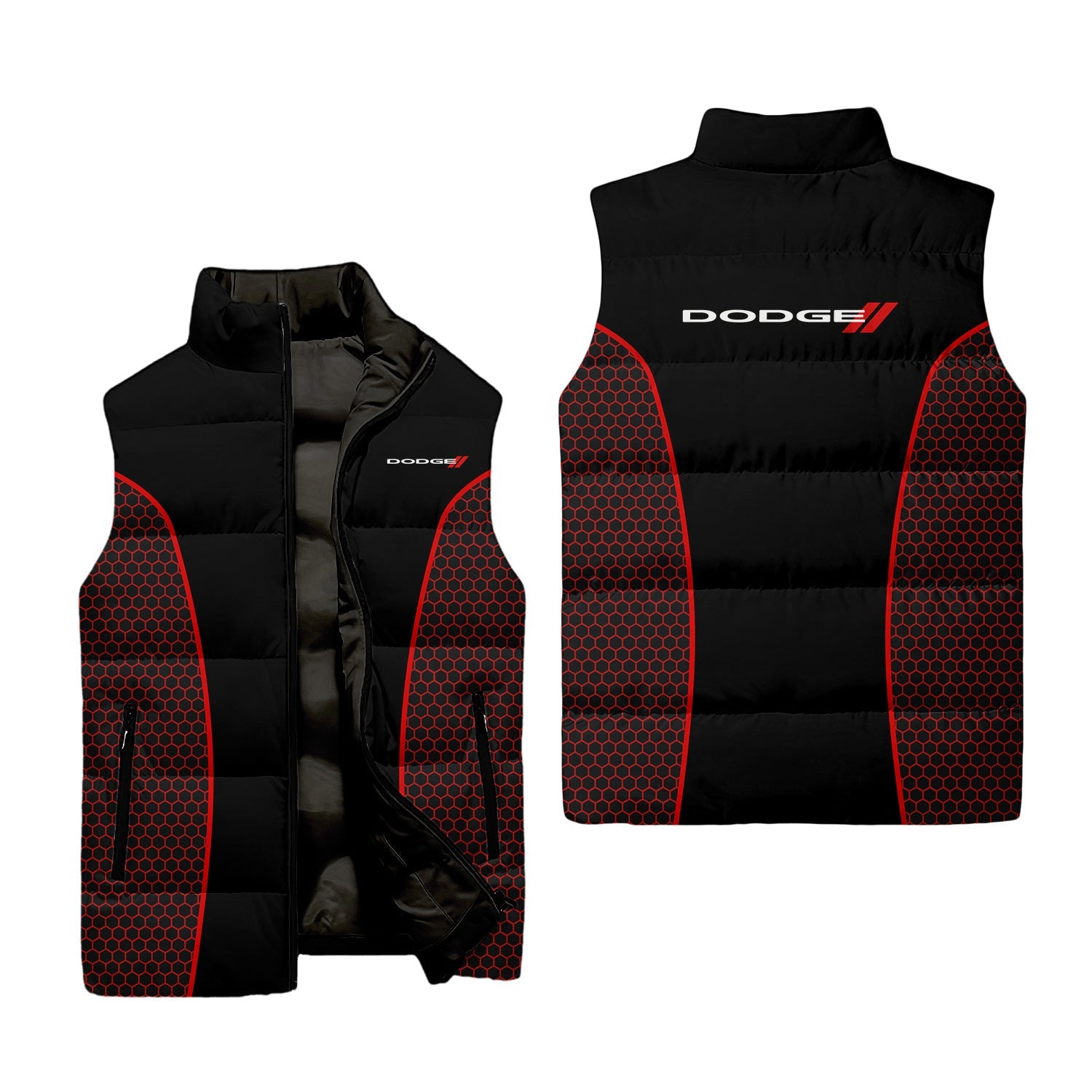 Dodge Sleeveless Puffer Jacket USPL2944