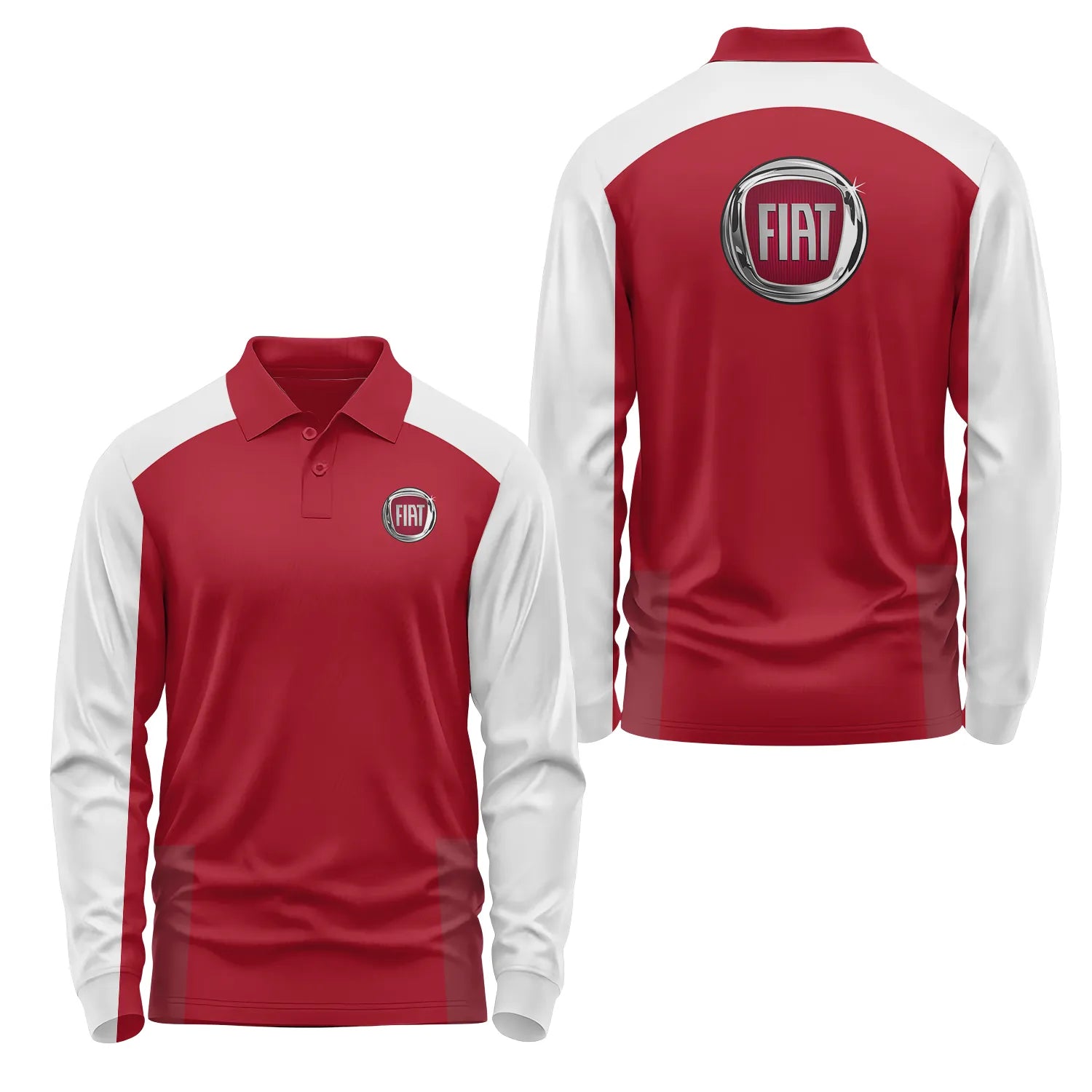 Fiat Long Sleeve Polo SC016
