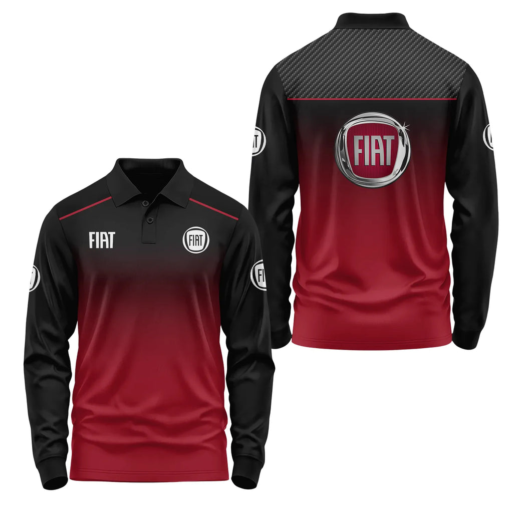 Fiat Long Sleeve Polo SC001