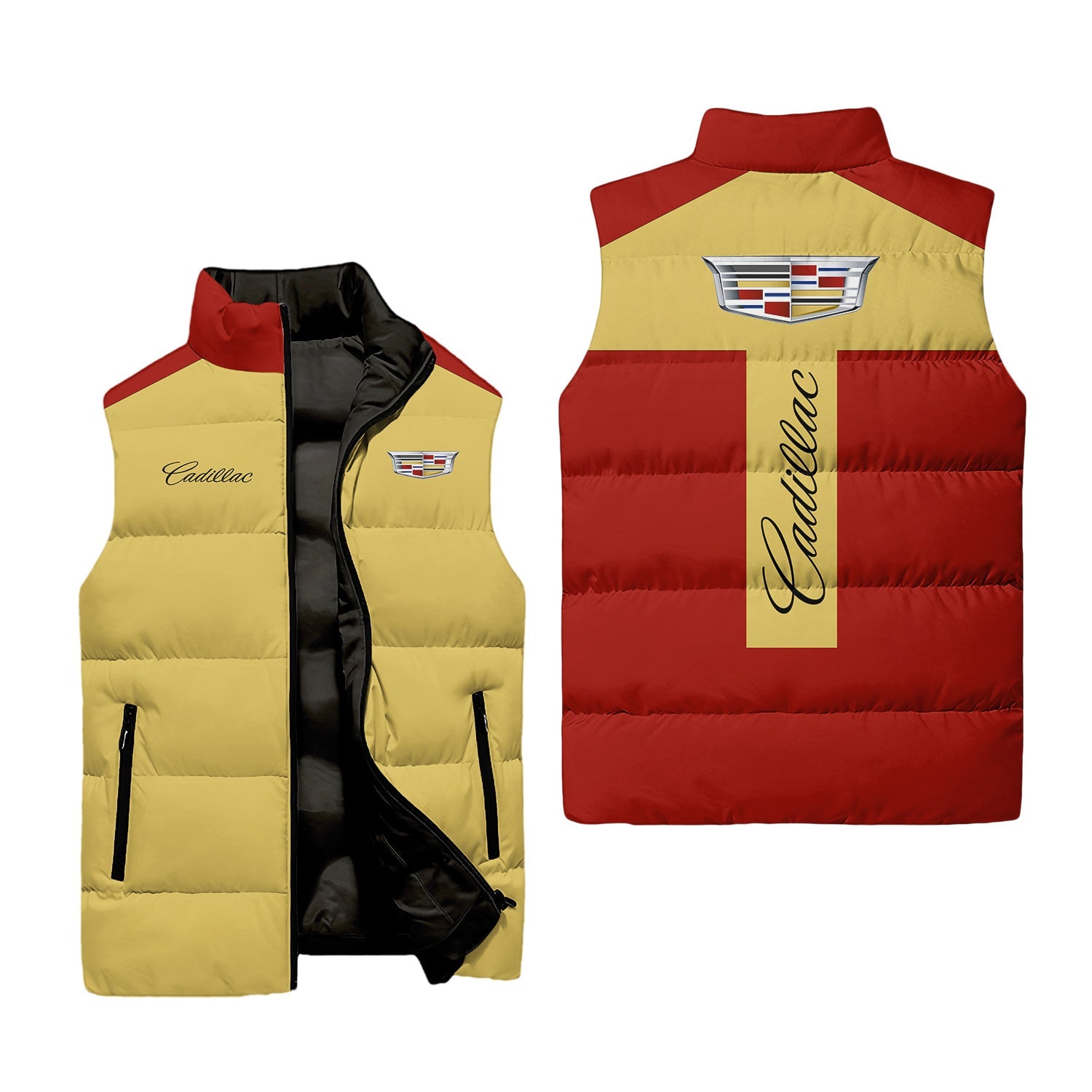 Cadillac Sleeveless Puffer Jacket USPL2807