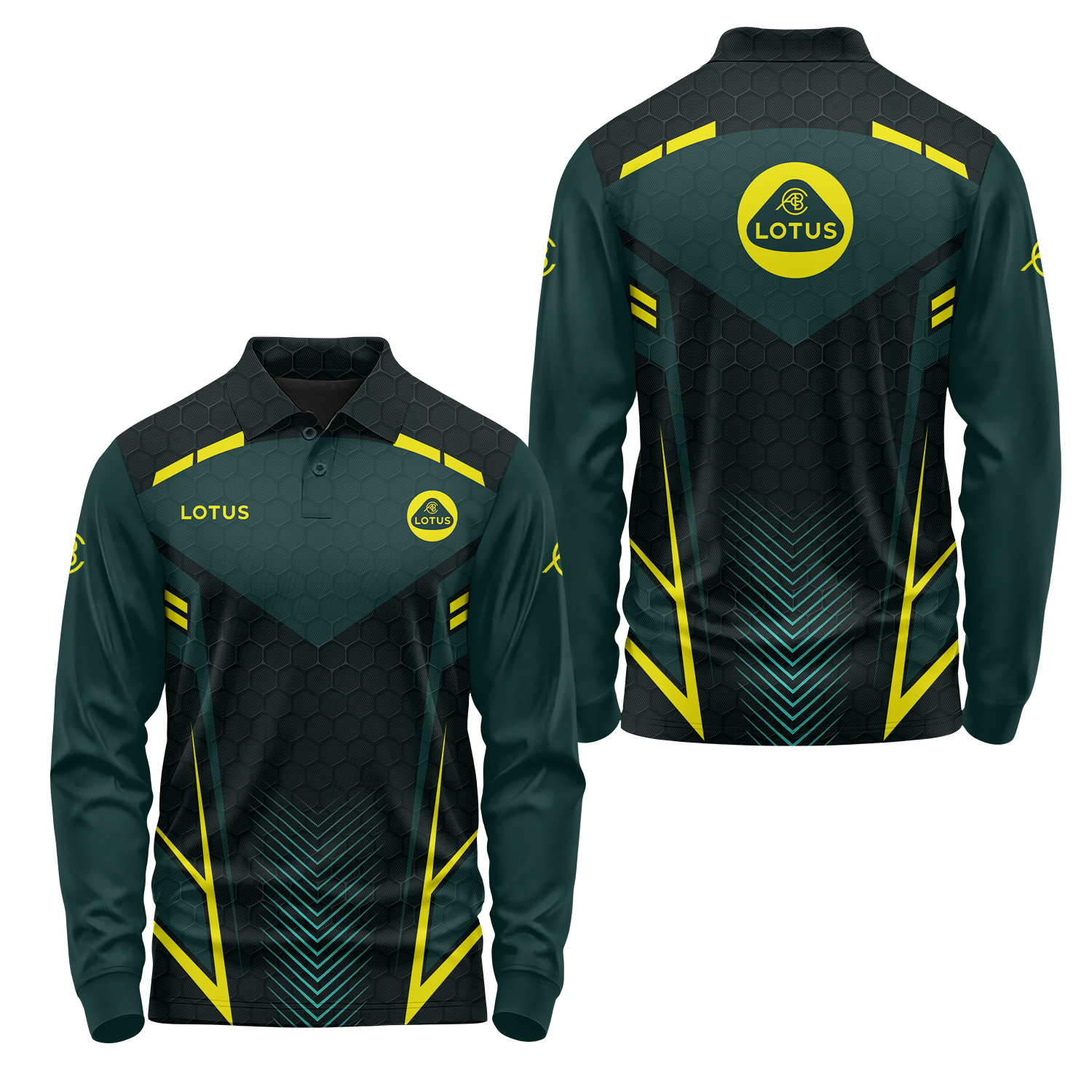Lotus Long Sleeve Polo USPL2580