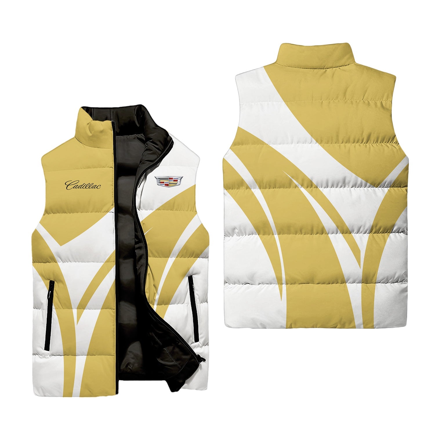 Cadillac Sleeveless Puffer Jacket USPL2799