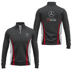 Mercedes Apparels MERC015 - Quarter-zip Pullover