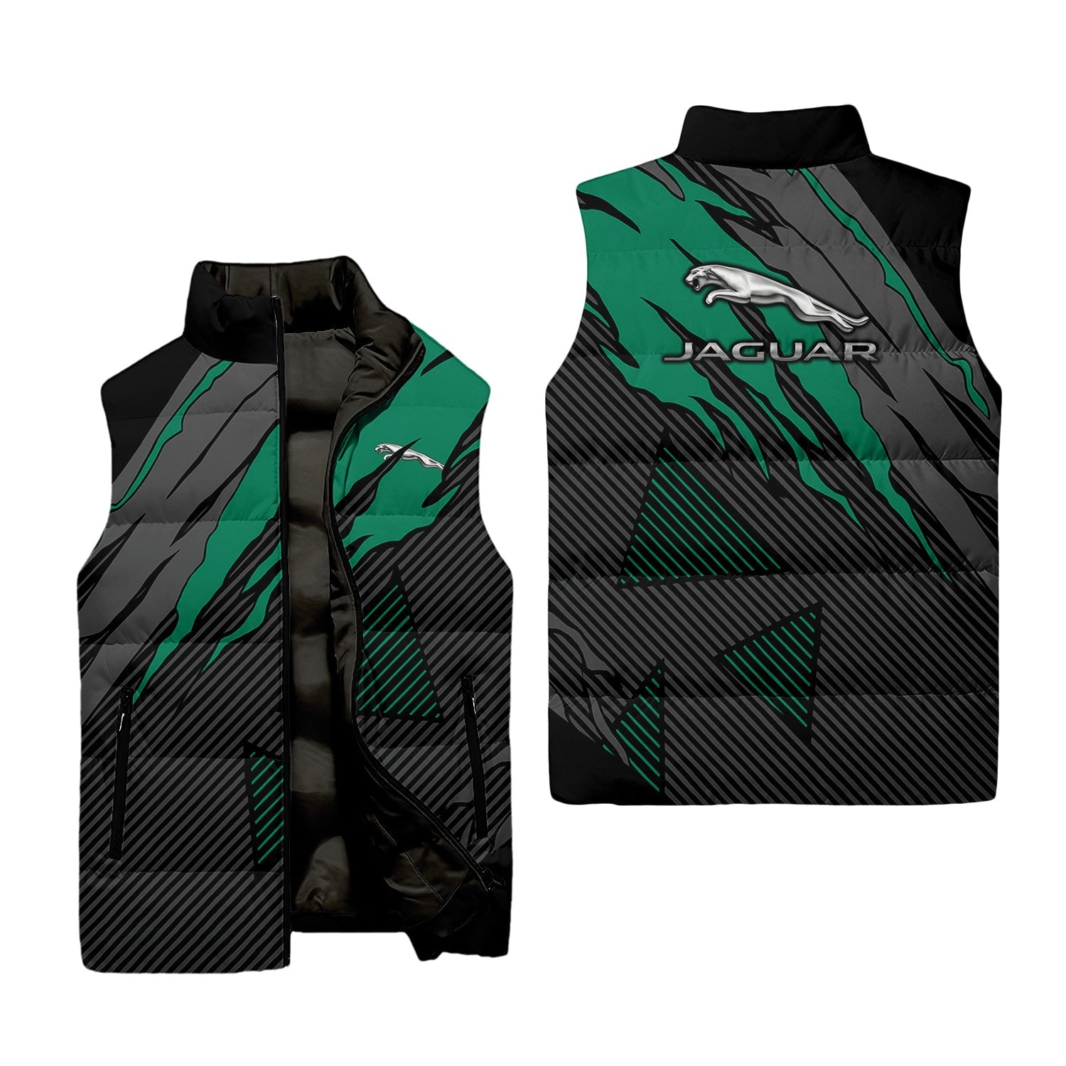 Jaguar Sleeveless Puffer Jacket USPL3260