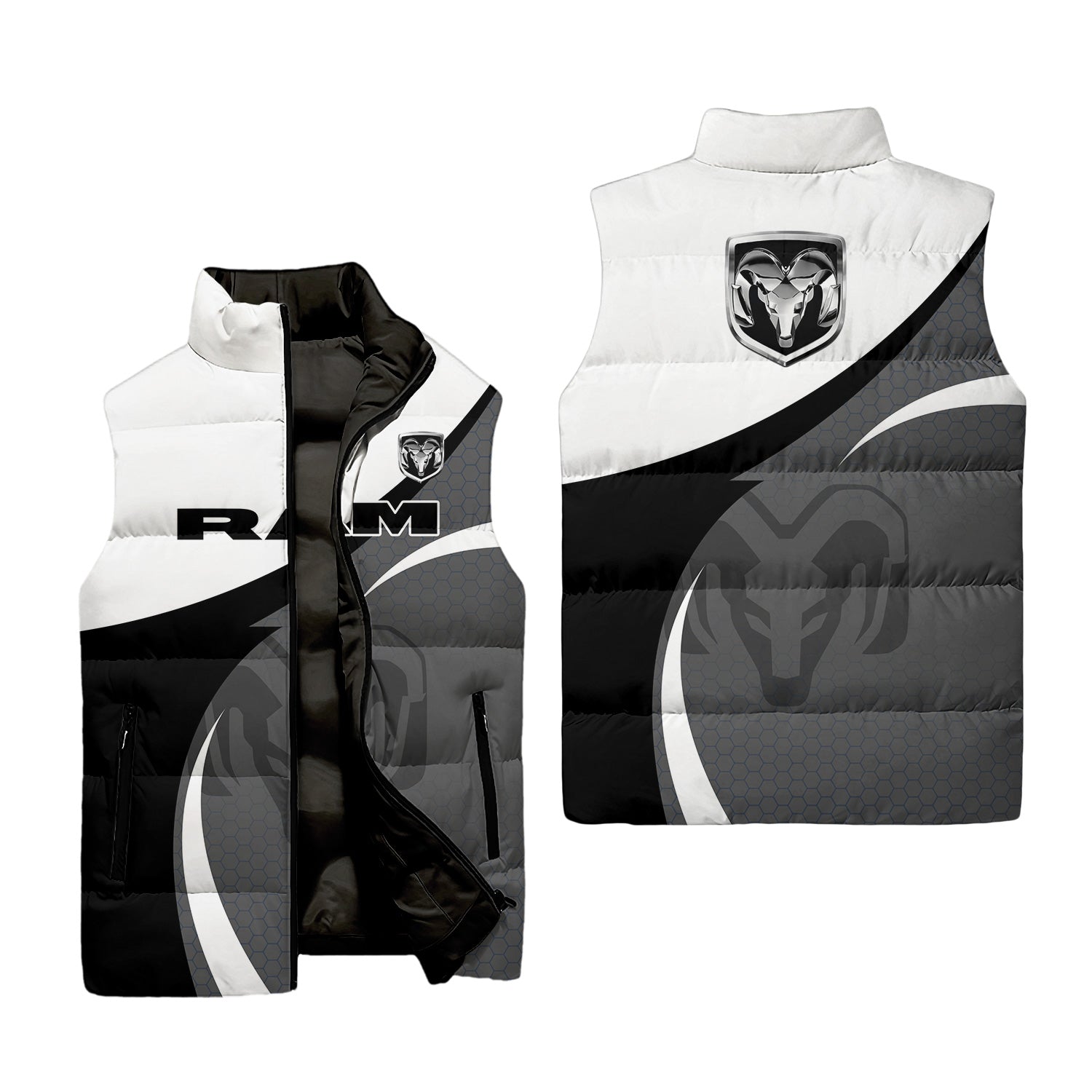 Ram Sleeveless Puffer Jacket USPL3042