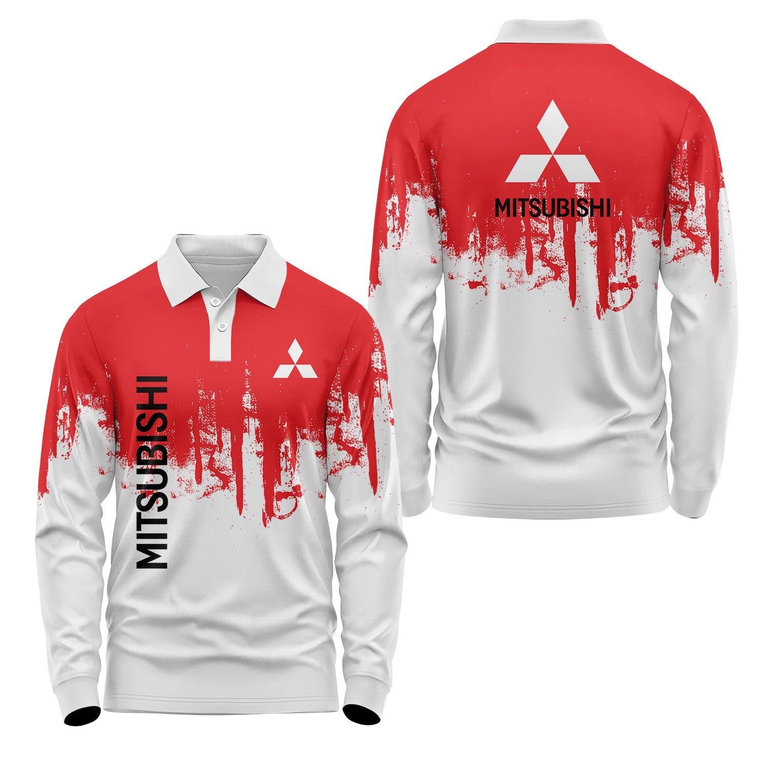 Mitsubishi Long Sleeve Polo USPL2398