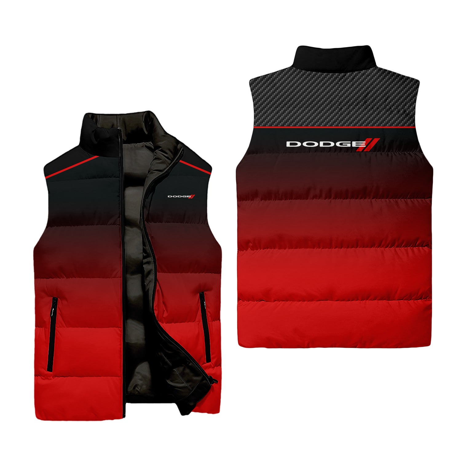 Dodge Sleeveless Puffer Jacket USPL2917