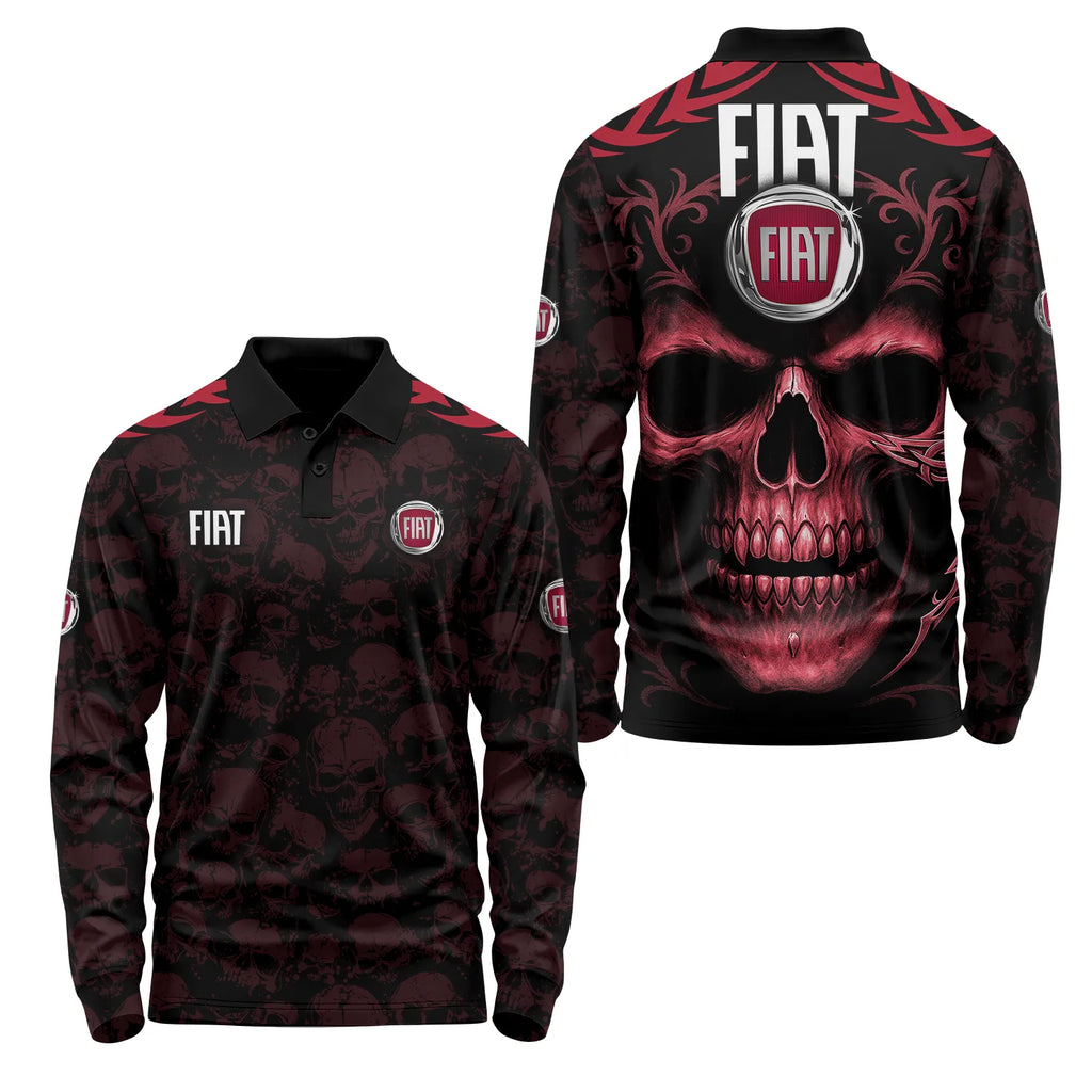 Fiat Long Sleeve Polo SC014