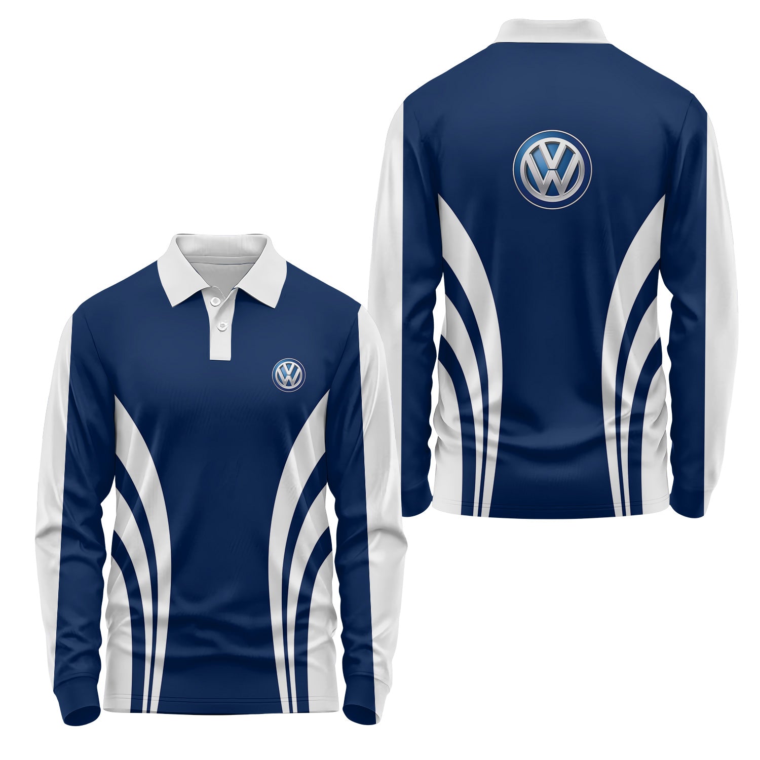 Volkswagen Long Sleeve Polo USPL3014