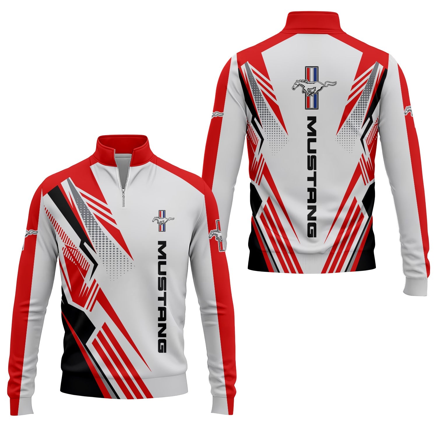 Ford Mustang Quarter-zip Pullover USPL2715