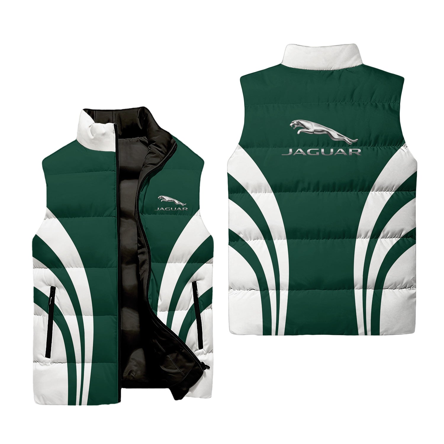 Jaguar Sleeveless Puffer Jacket USPL3254