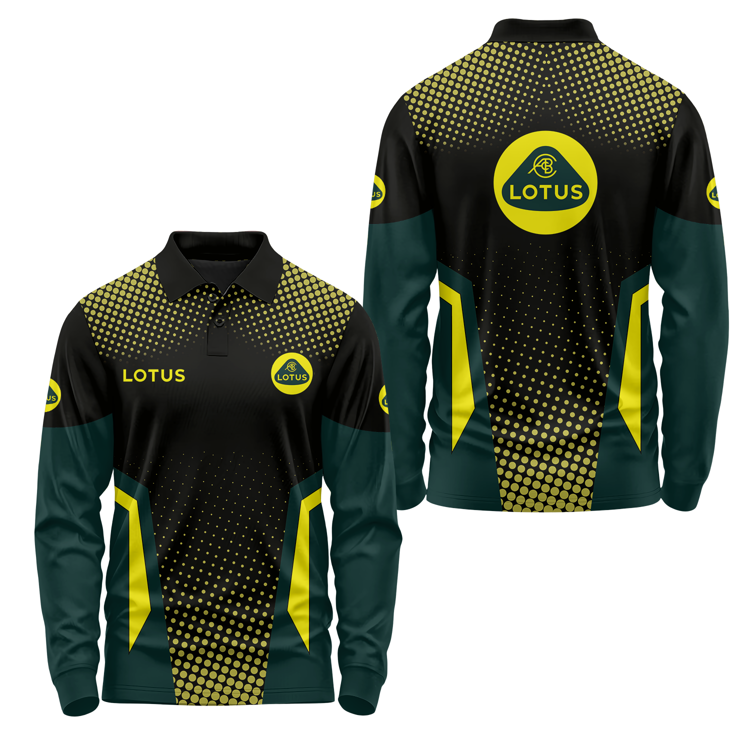 Lotus Long Sleeve Polo USPL2585