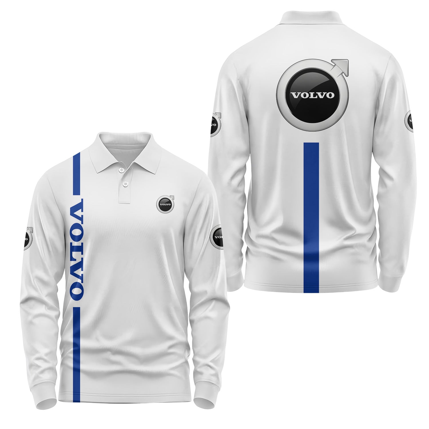 Volvo Long Sleeve Polo USPL3152