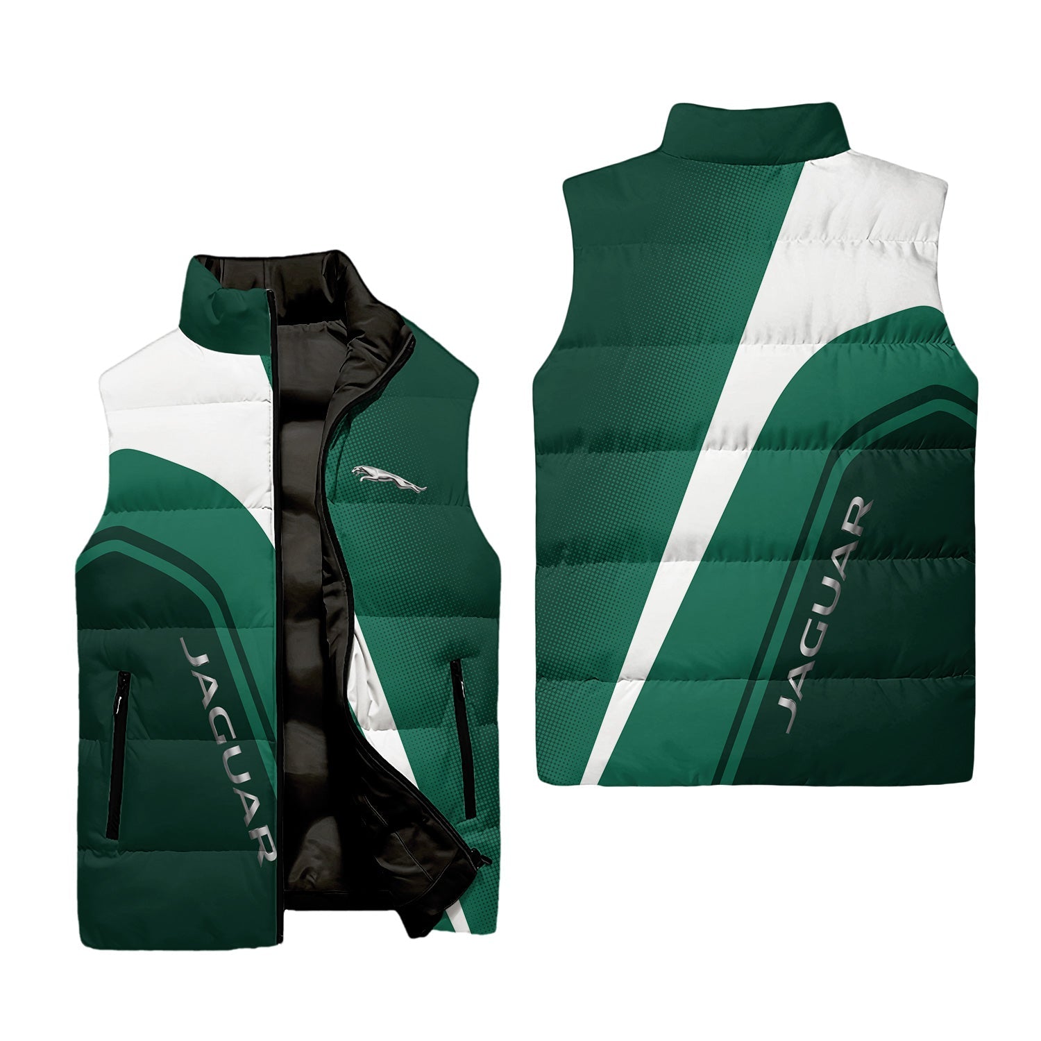 Jaguar Sleeveless Puffer Jacket USPL3257