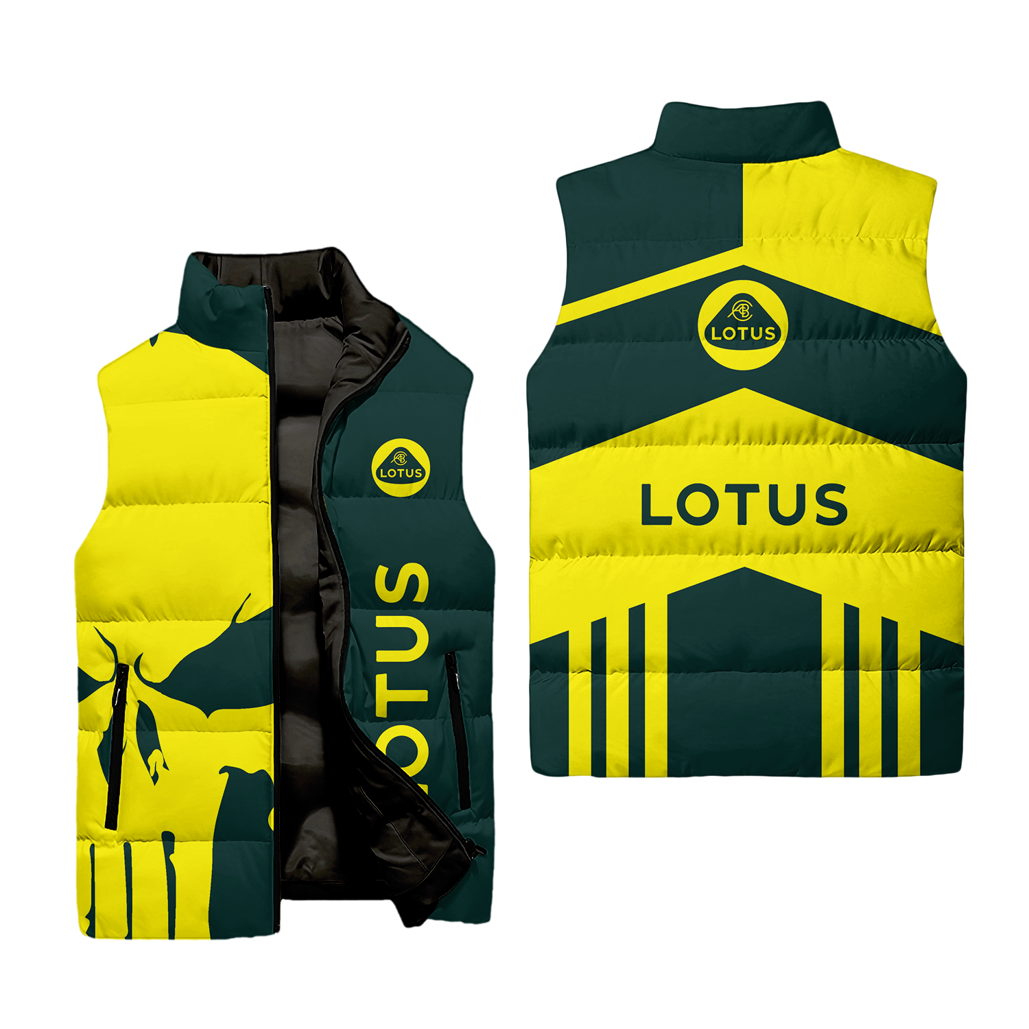 Lotus Sleeveless Puffer Jacket USPL2551