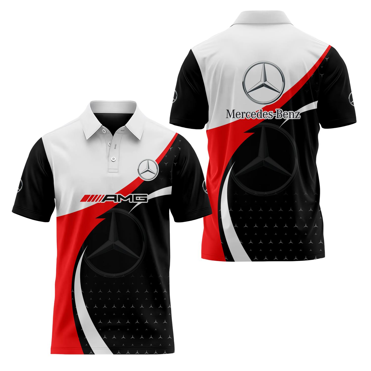 Mercedes Short Sleeve Polo MERC007