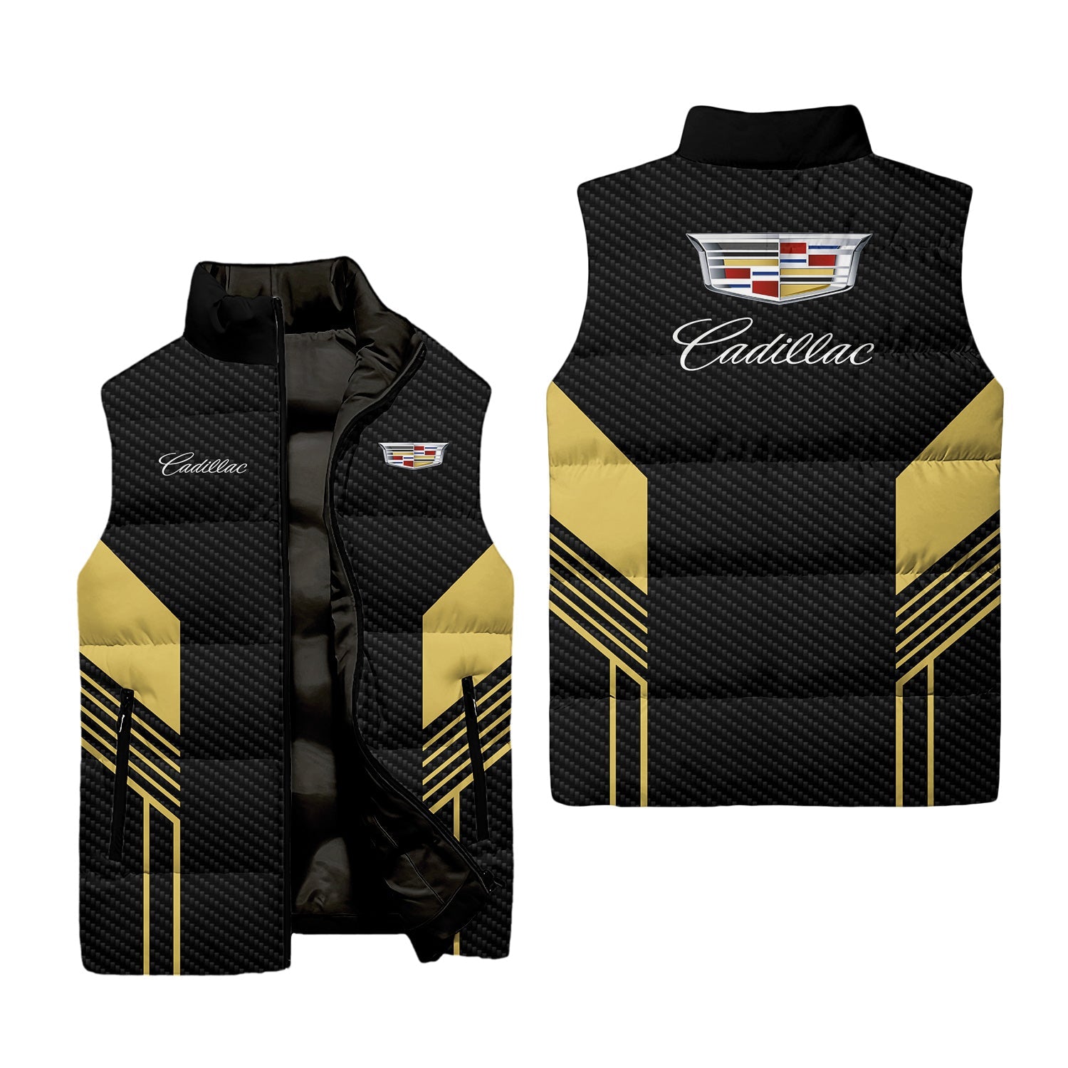 Cadillac Sleeveless Puffer Jacket USPL2806