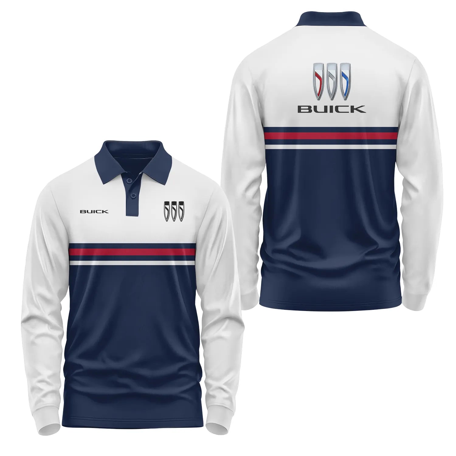 Buick Long Sleeve Polo SC015