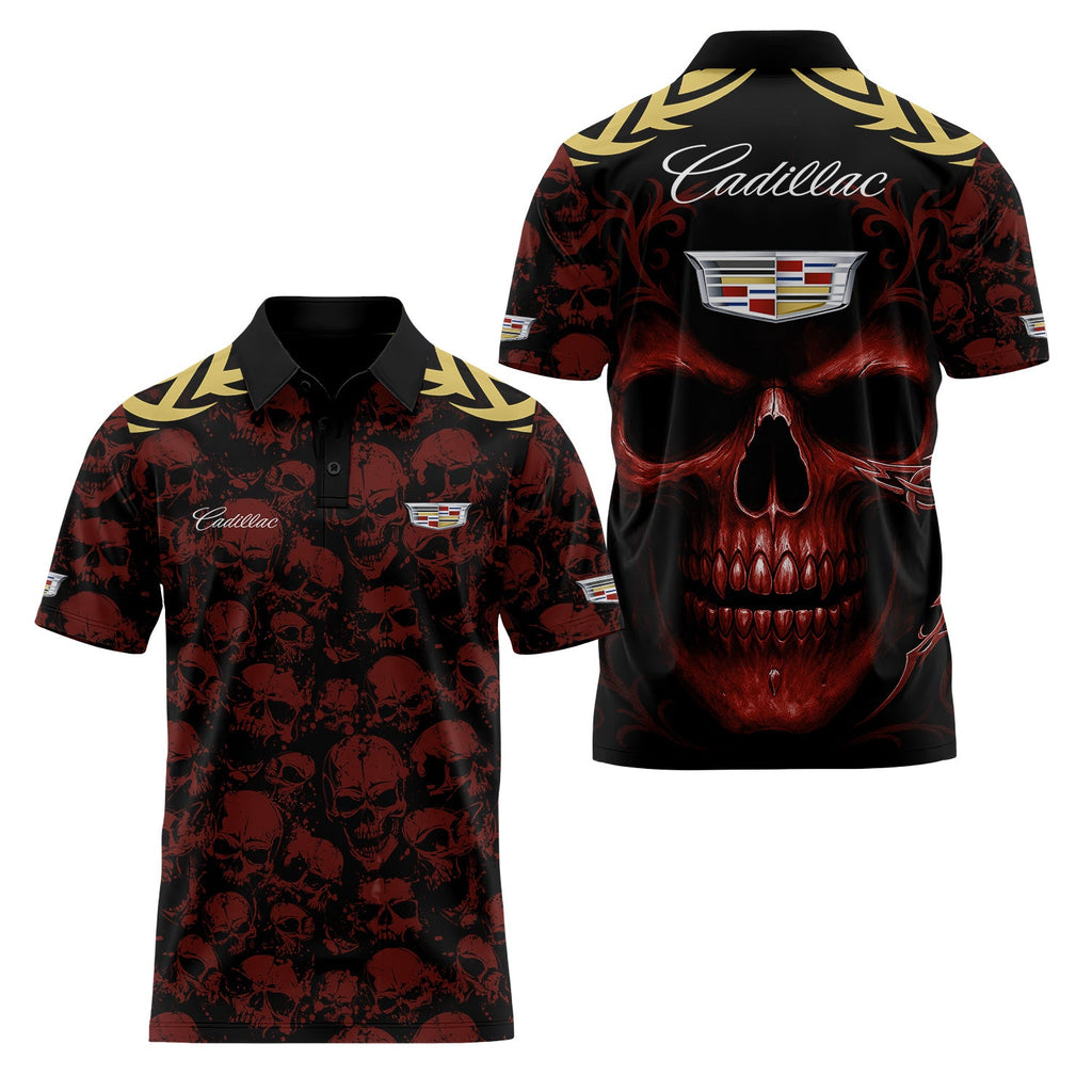 Cadillac Short Sleeve Polo USPL2795