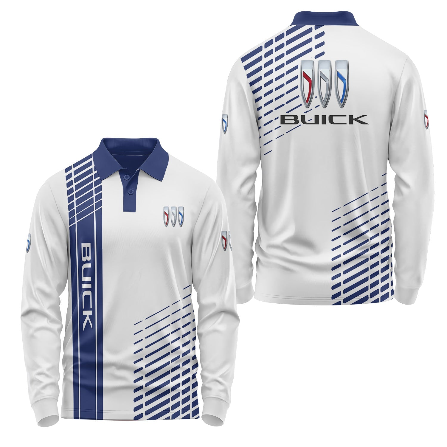 Buick Long Sleeve Polo USPL3112