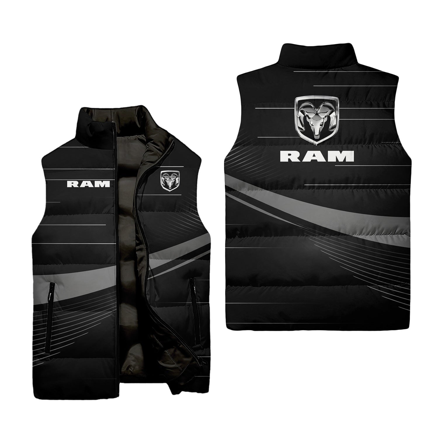 Ram Sleeveless Puffer Jacket USPL3059