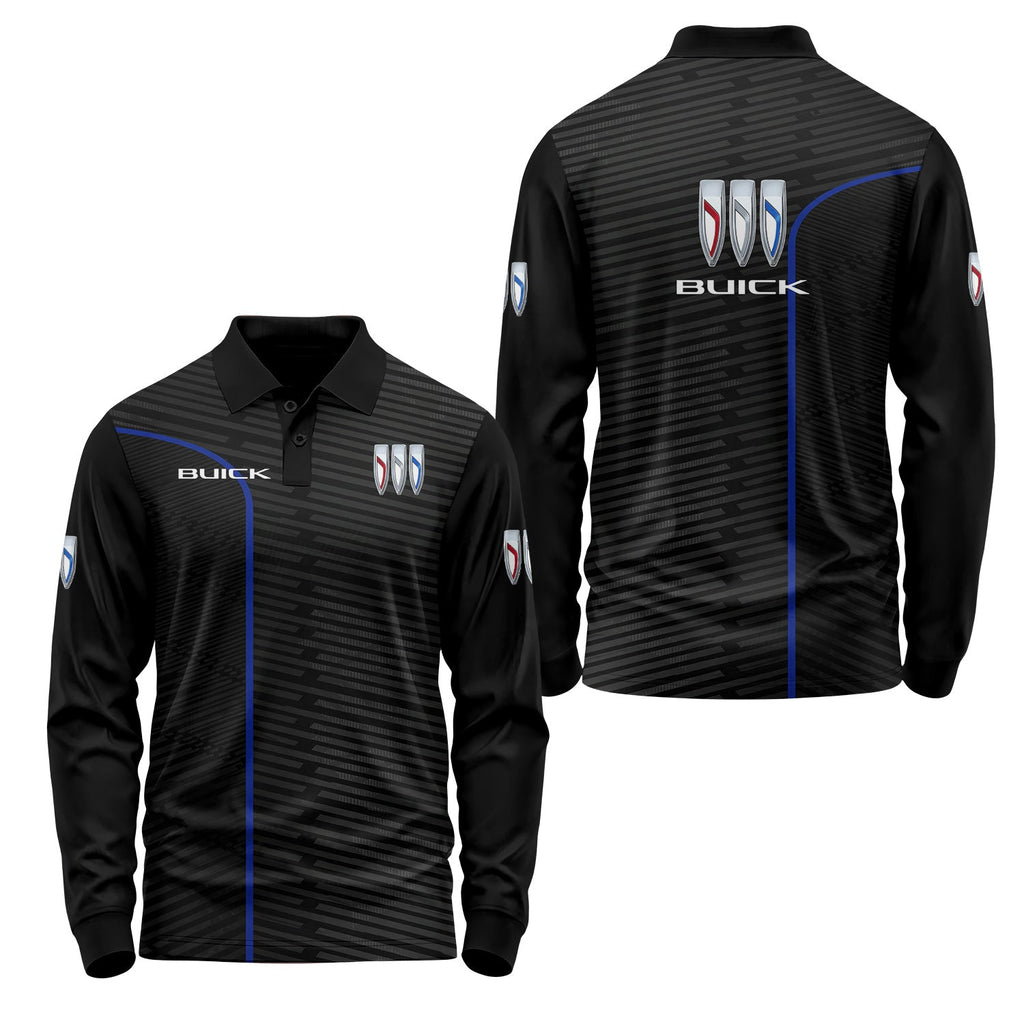 Buick Long Sleeve Polo USPL3121