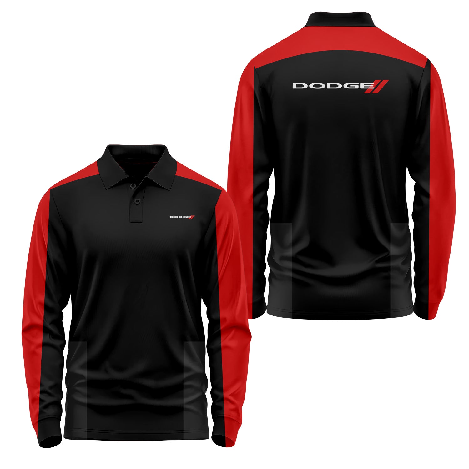 Dodge Long Sleeve Polo USPL2905
