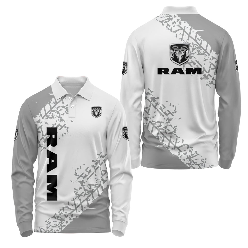Ram Long Sleeve Polo USPL3062