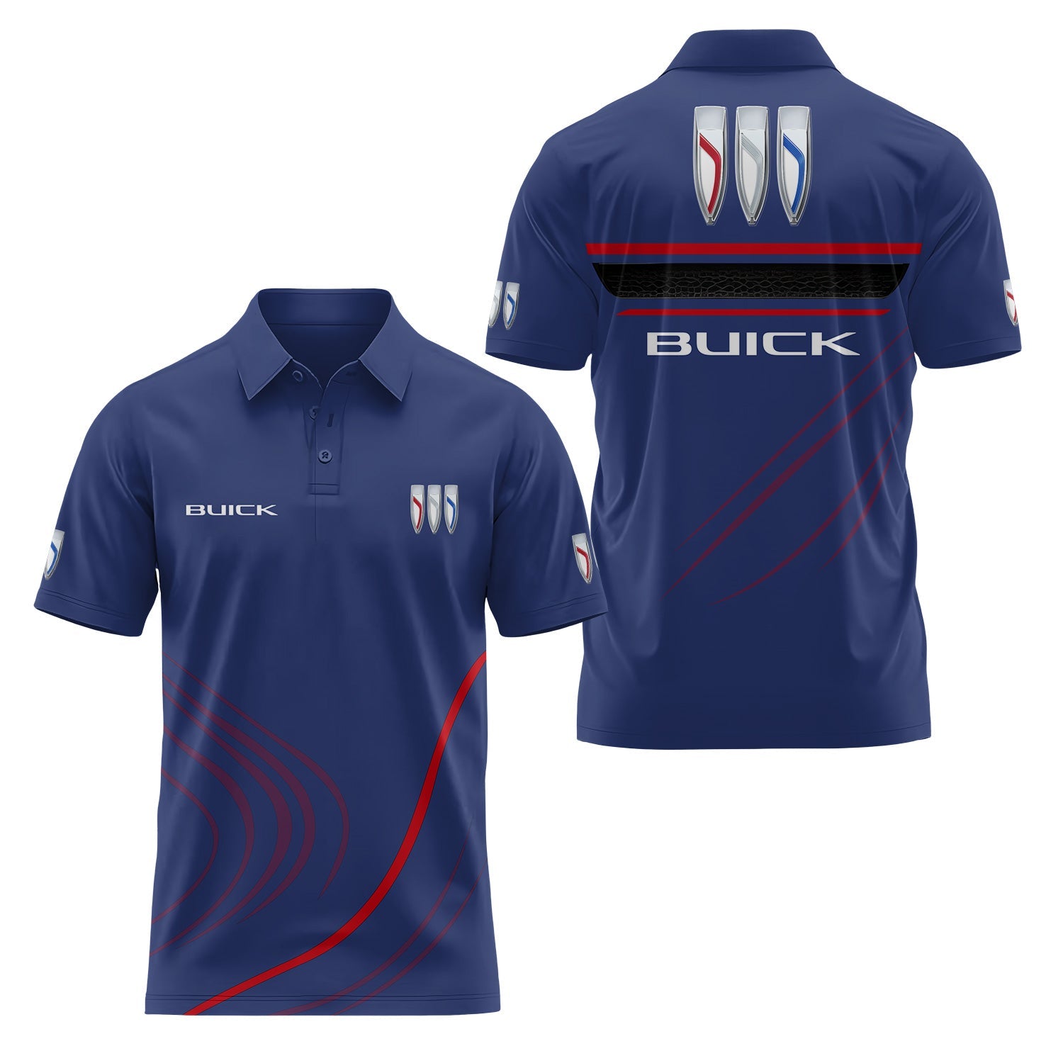 Buick Short Sleeve Polo USPL3104