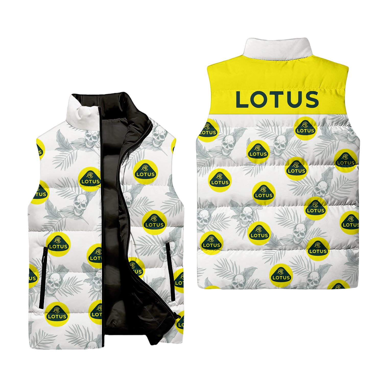 Lotus Sleeveless Puffer Jacket USPL2556