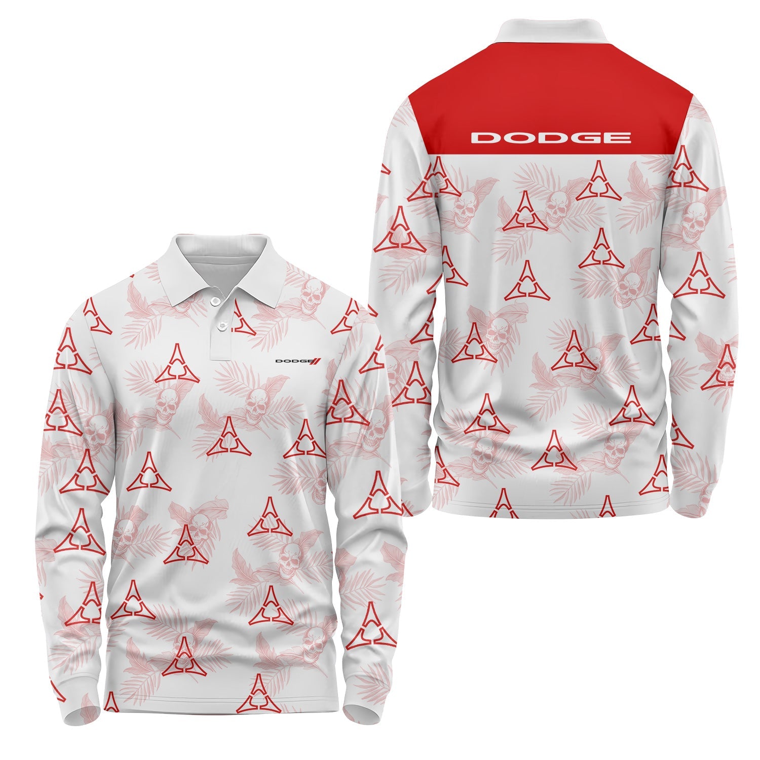Dodge Long Sleeve Polo USPL2916