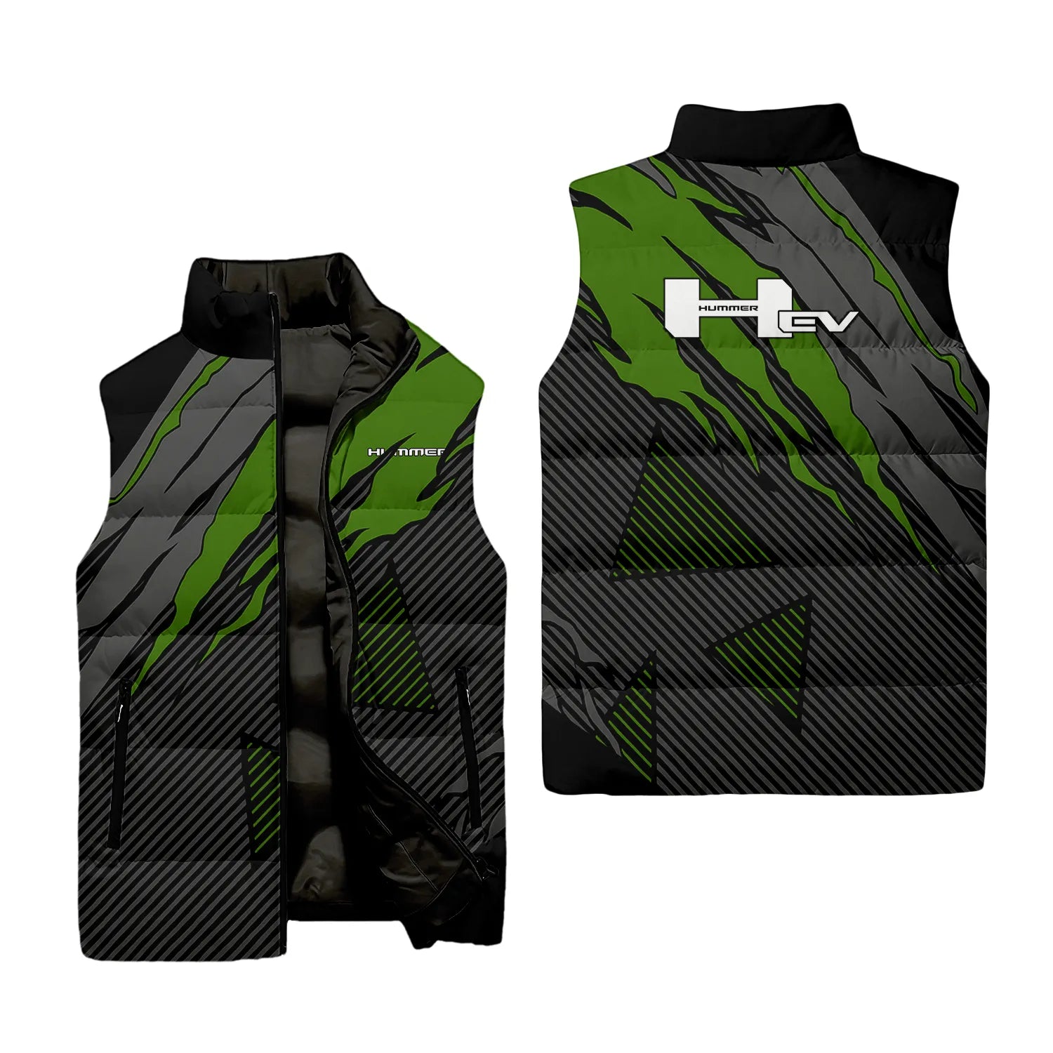 Hummer Sleeveless Puffer Jacket SC009