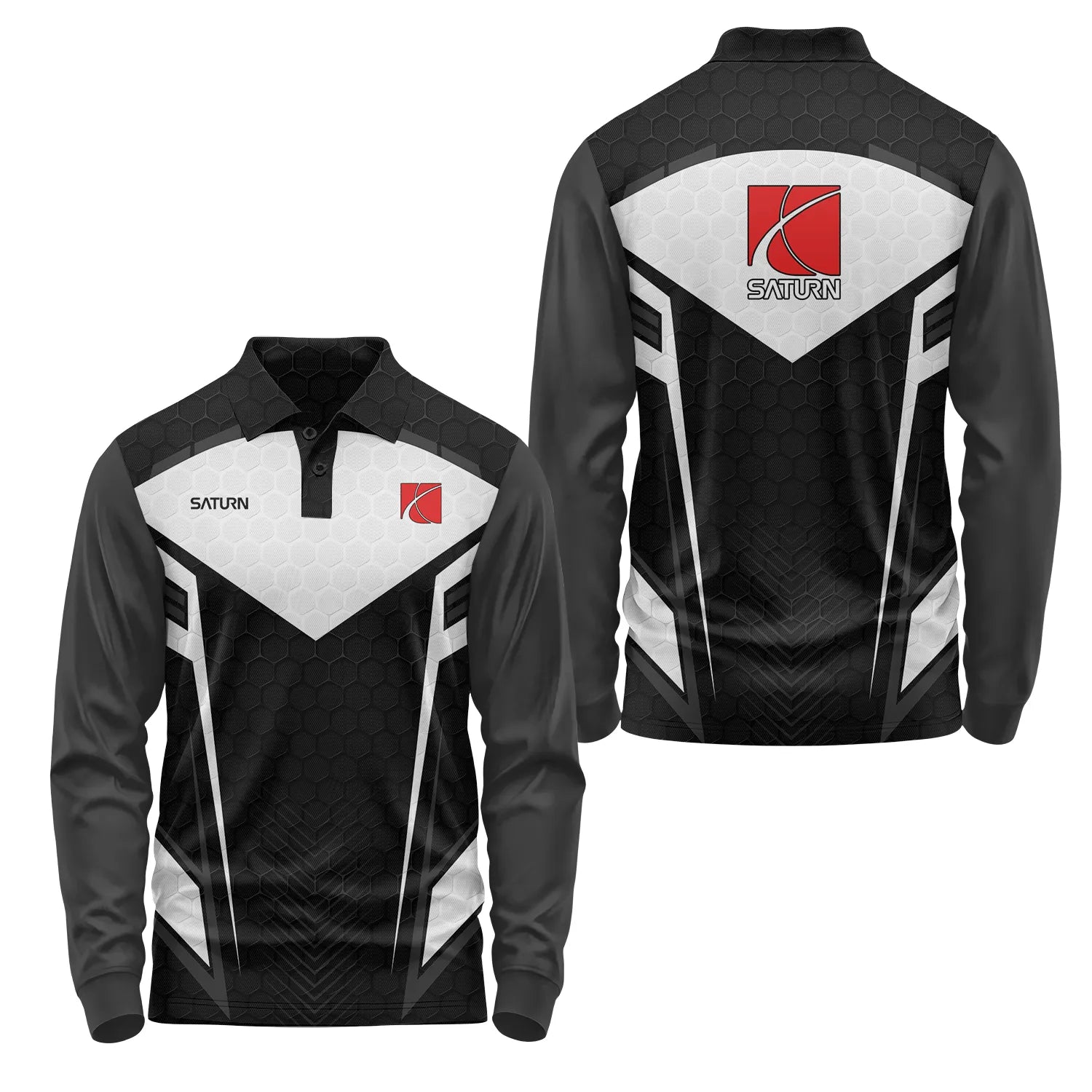 Saturn Long Sleeve Polo SC033