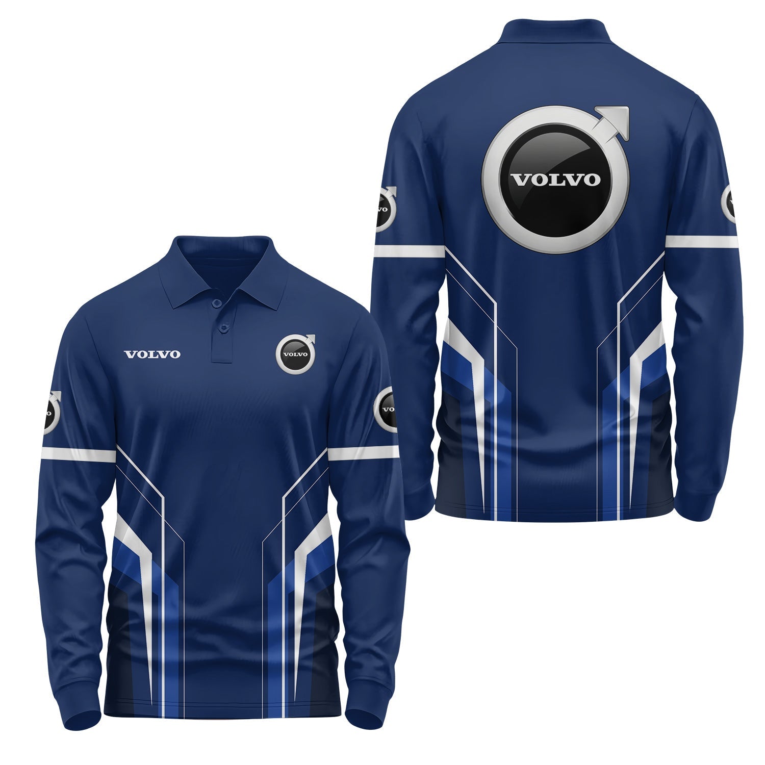 Volvo Long Sleeve Polo USPL3142