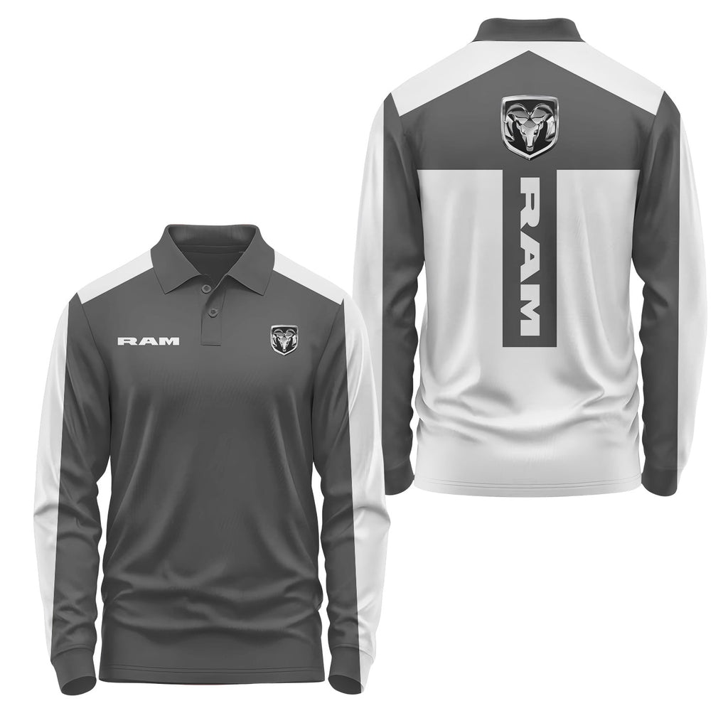 Ram Long Sleeve Polo USPL3047