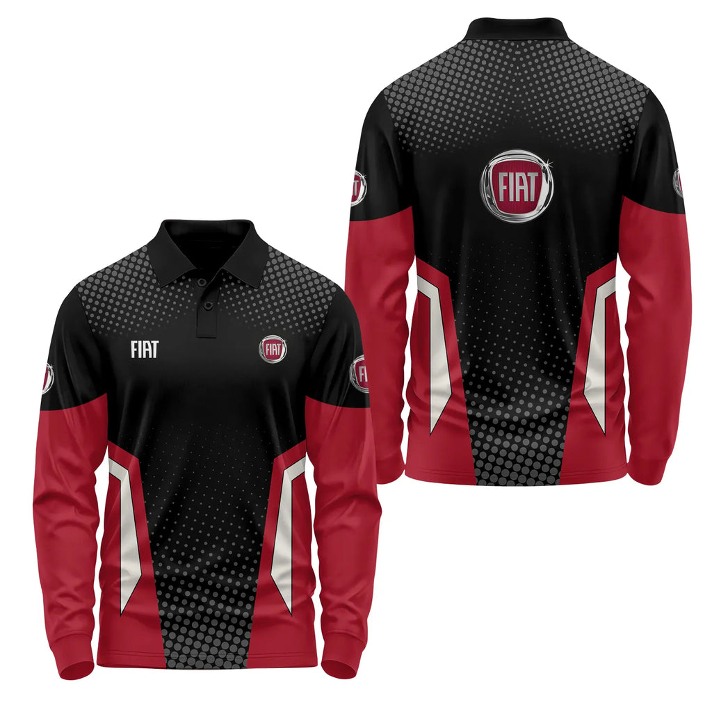 Fiat Long Sleeve Polo SC032