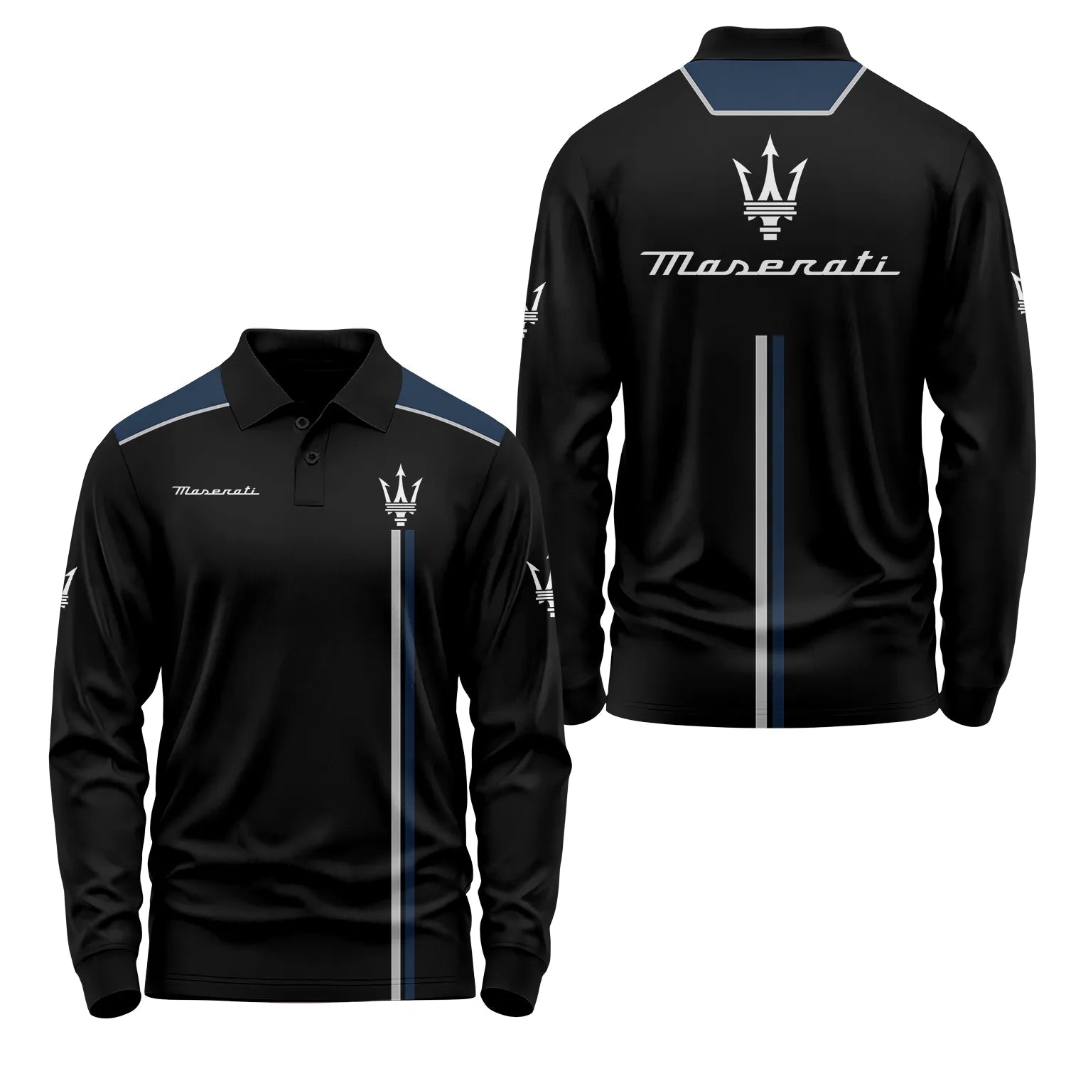 Maserati Long Sleeve Polo SC021