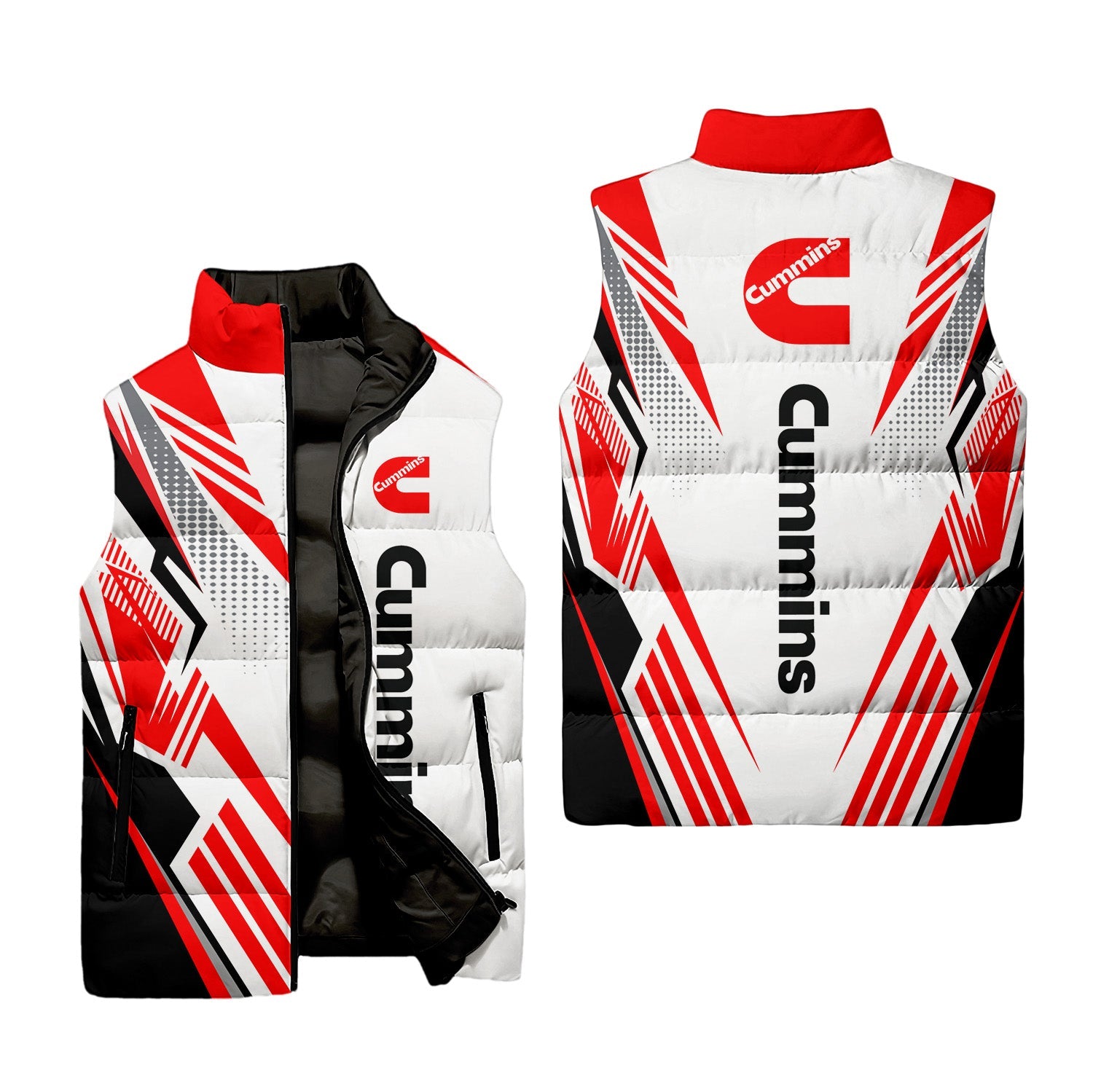 Cummins Sleeveless Puffer Jacket USPL2515