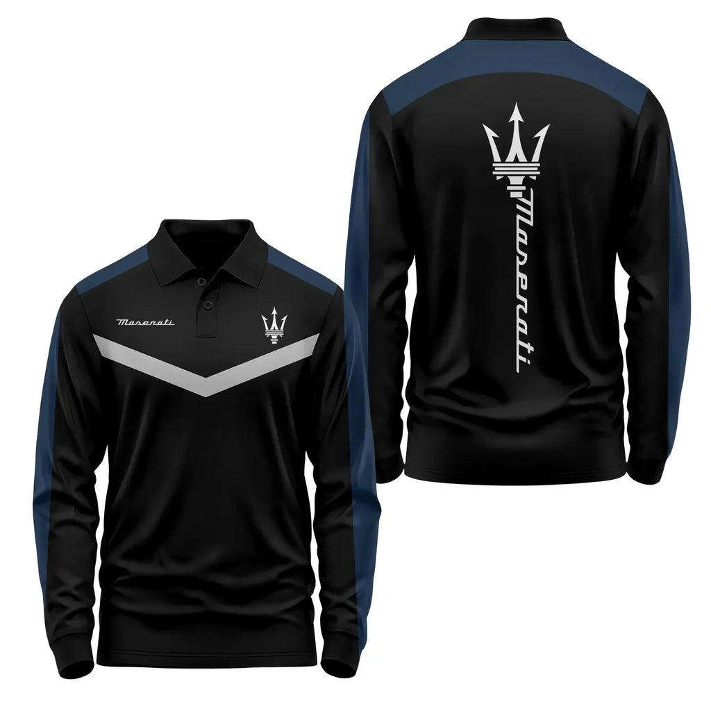 Maserati Long Sleeve Polo SC035