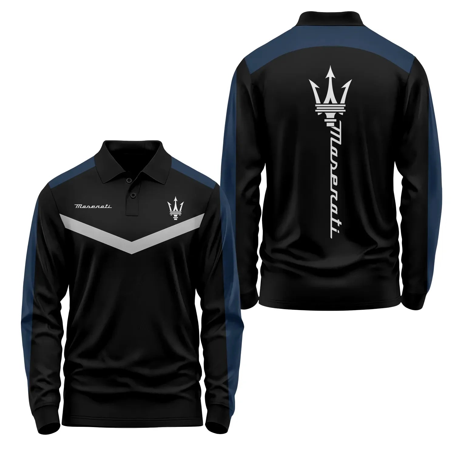 Maserati Long Sleeve Polo SC035