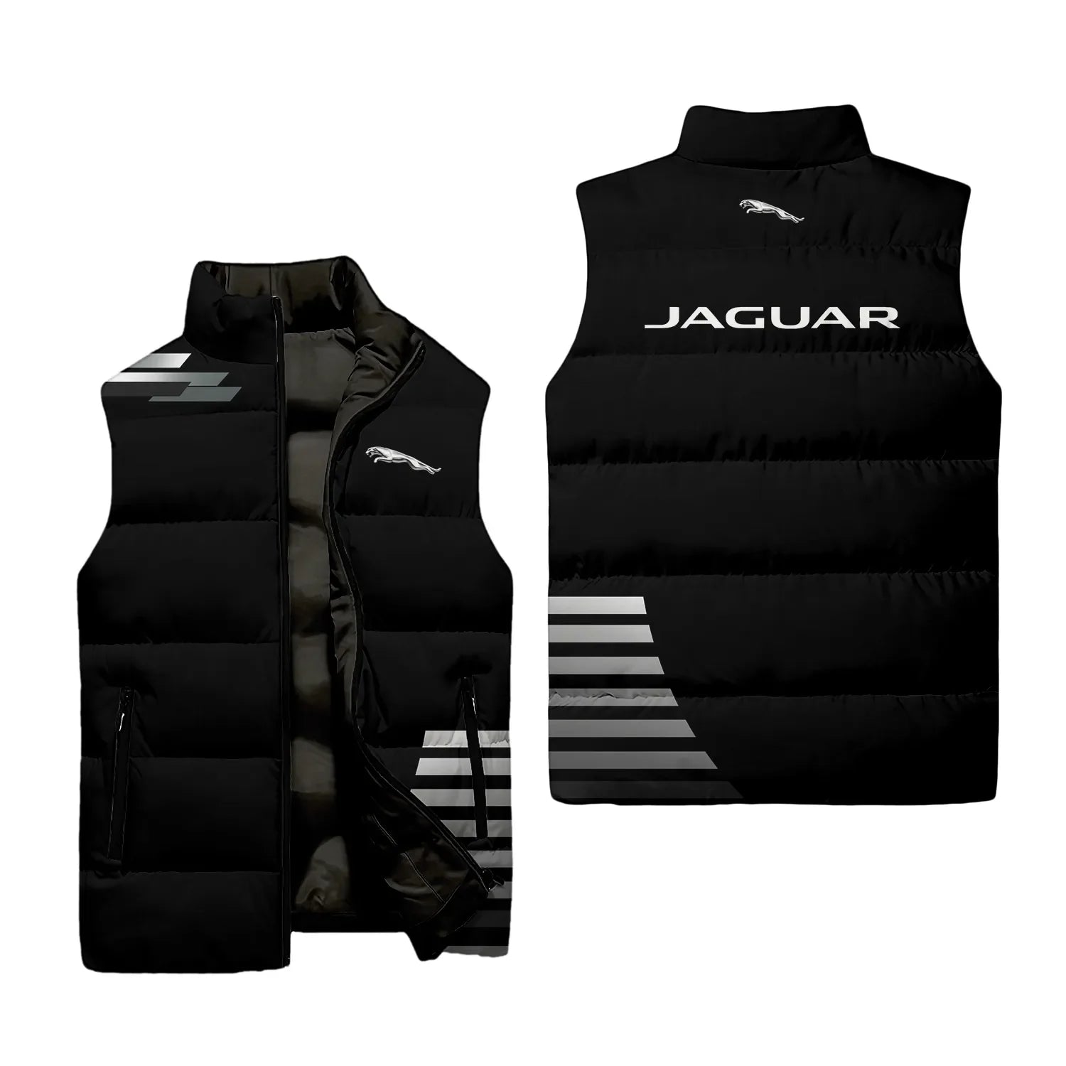 Jaguar Sleeveless Puffer Jacket SC034