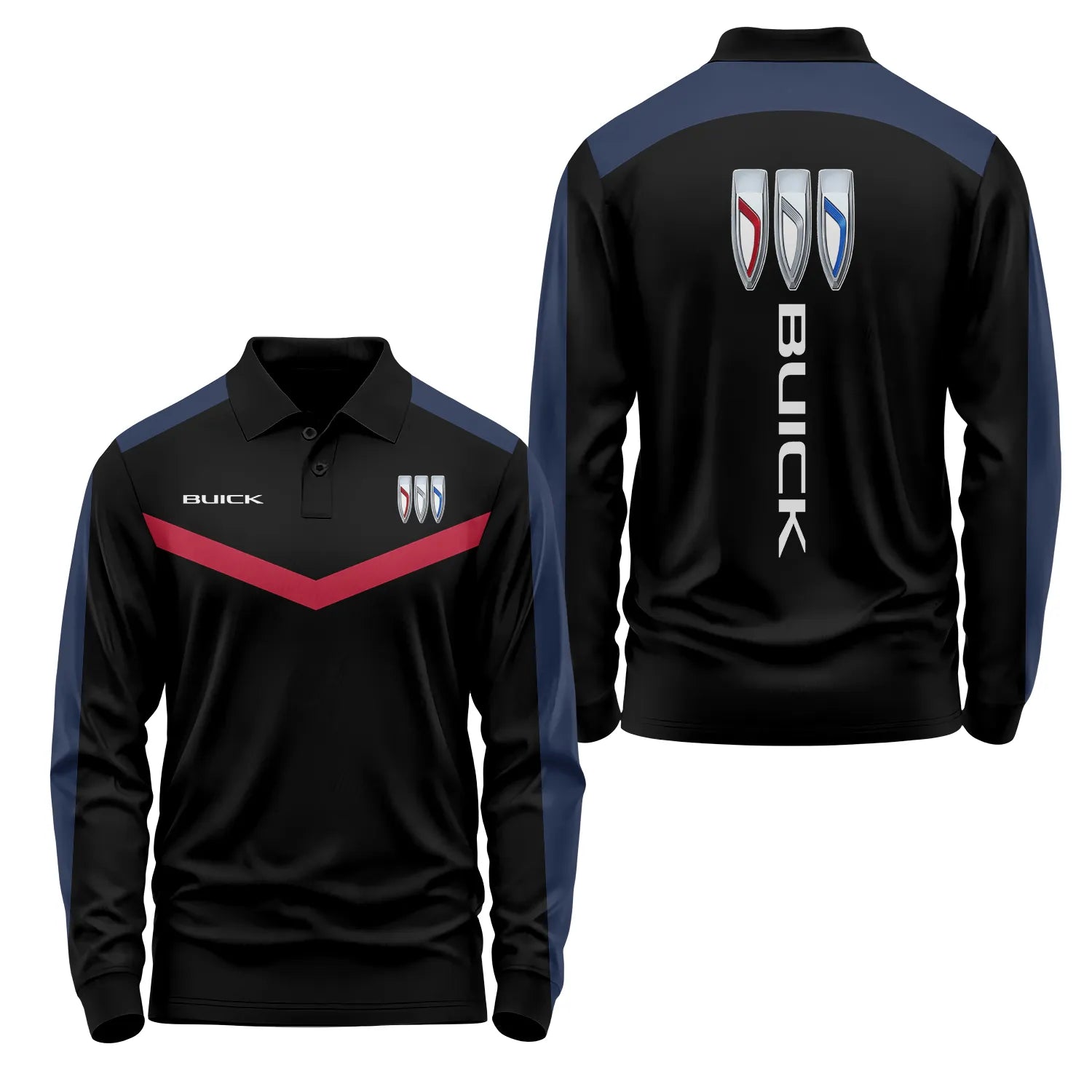 Buick Long Sleeve Polo SC035