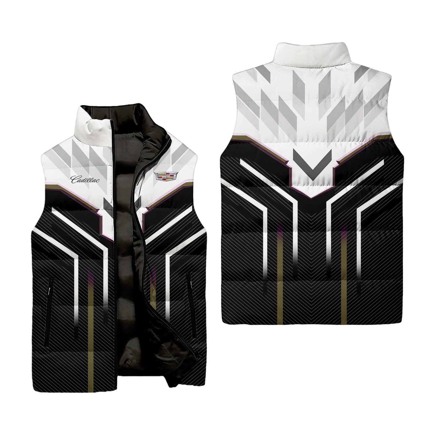 Cadillac Sleeveless Puffer Jacket USPL2827