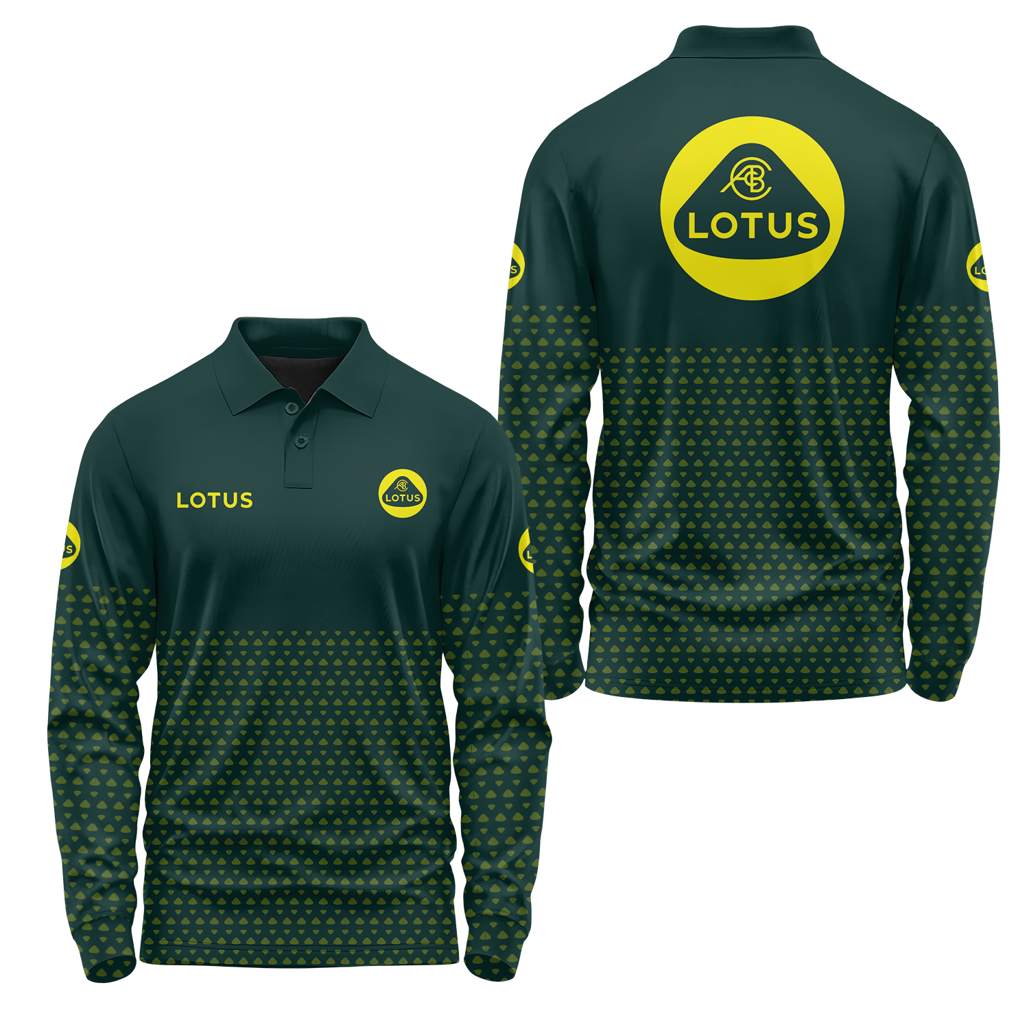 Lotus Long Sleeve Polo USPL2541