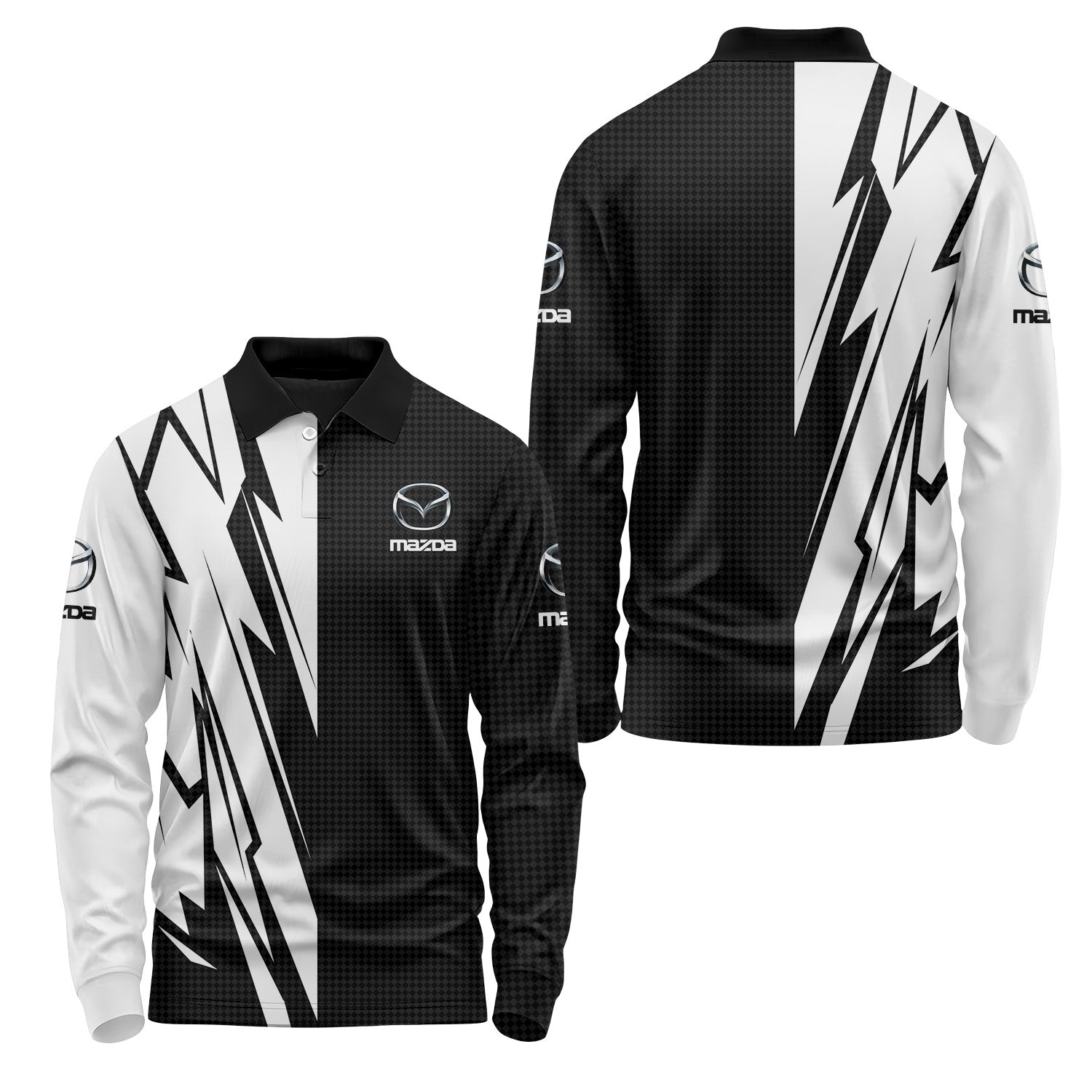 Mazda Long Sleeve Polo USPL2359