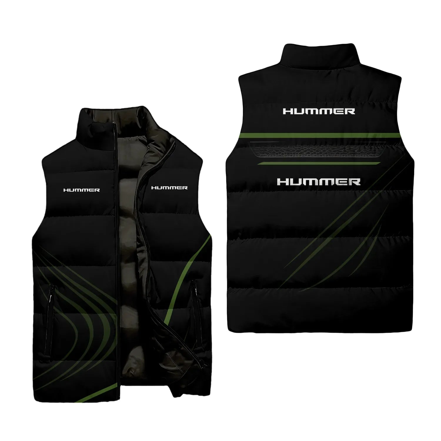 Hummer Sleeveless Puffer Jacket SC024