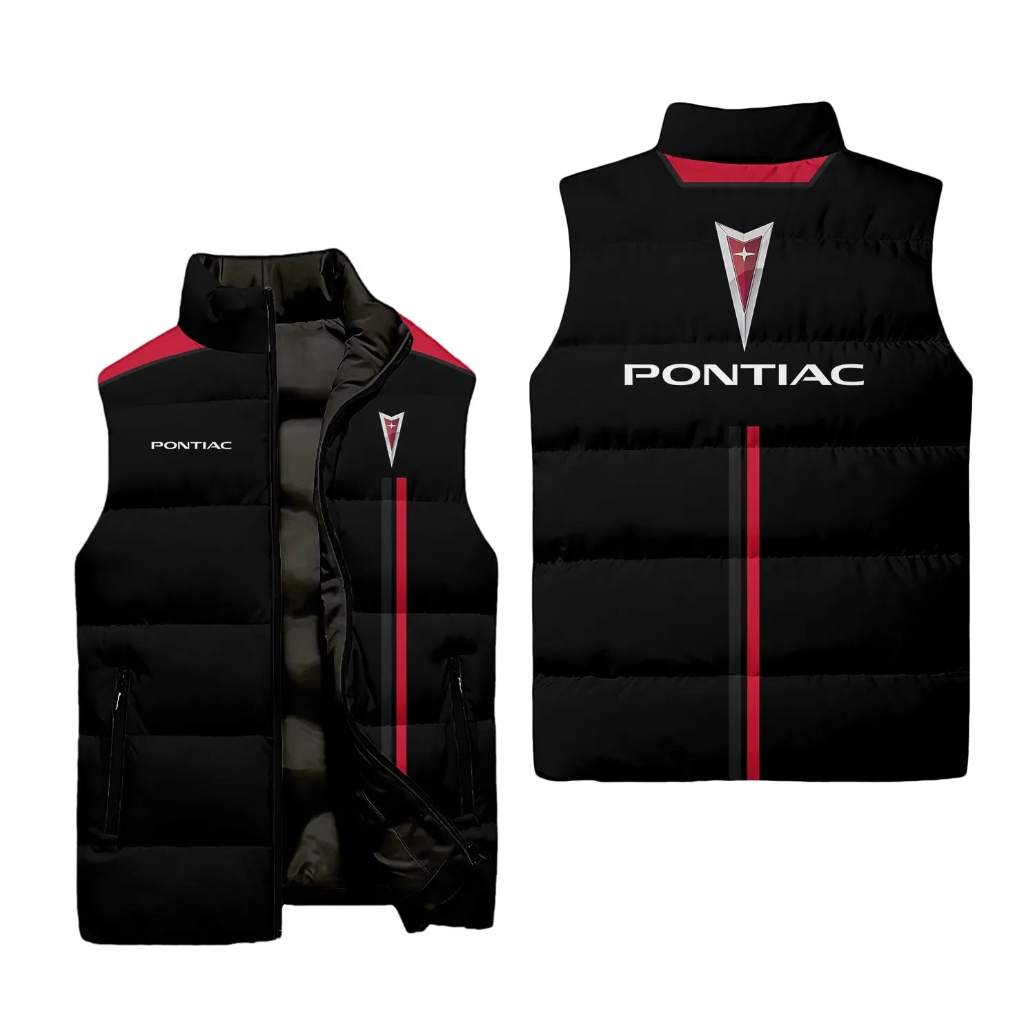 Pontiac Sleeveless Puffer Jacket SC021