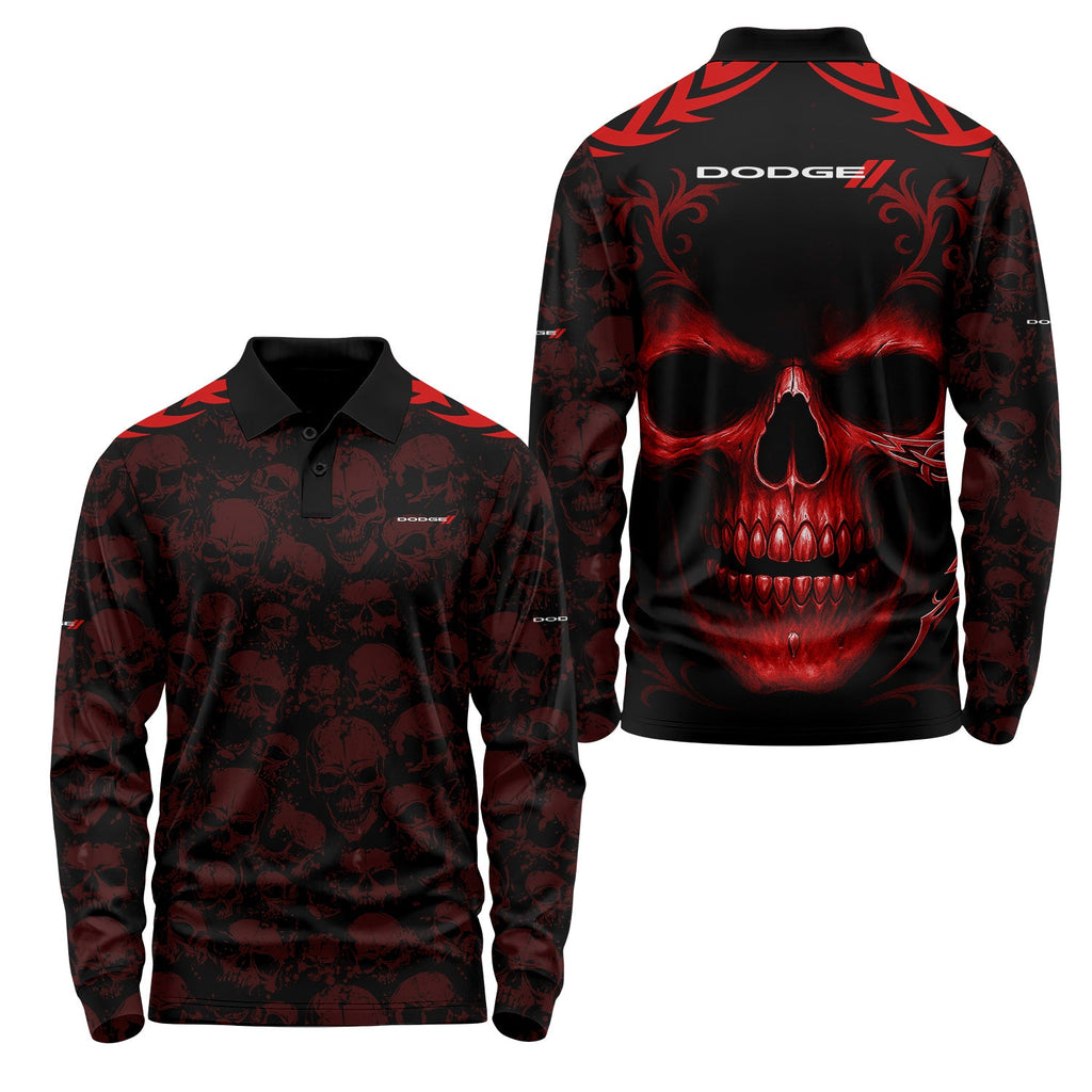 Dodge Long Sleeve Polo USPL2915