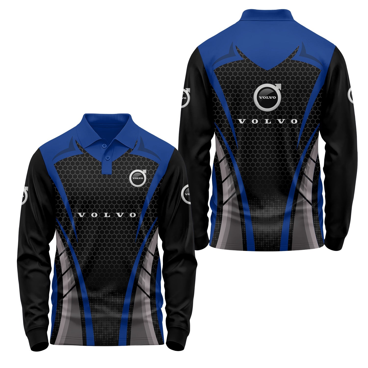 Volvo Long Sleeve Polo USPL3175