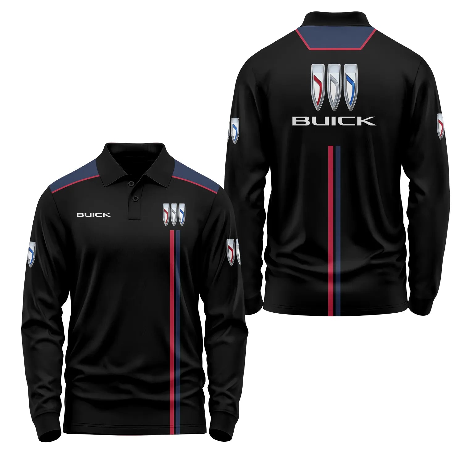 Buick Long Sleeve Polo SC021